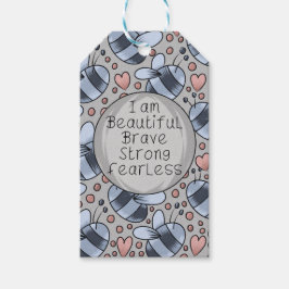 I am beautiful cadeaulabel
