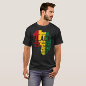 I Am Black Every Month Blackity Black Black Histor T-shirt (Voorkant volledig)