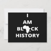 I Am Black History - Black History Month Classic (Voorkant)