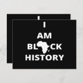 I Am Black History - Black History Month Classic (Voorkant / Achterkant)
