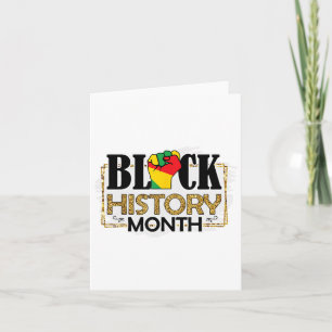 I Am Black History Melanine Mannen Vrouwen Kinder Kaart