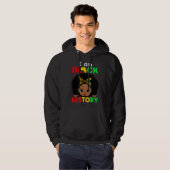 I Am Black History Month African American For Wome Hoodie (Voorkant volledig)