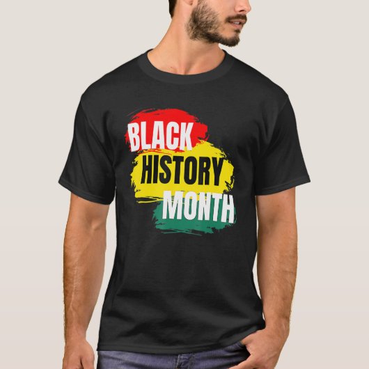 I Am Black History Month African American Pride Ce T-shirt (Voorkant)