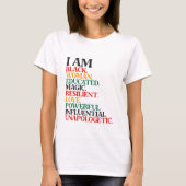 I AM - Black History Month T-shirt (Voorkant)