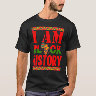 I Am Black History Pride African Celebration Vinta T-shirt