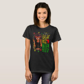 I Am Black History Queen Melanin Afro African Prid T-shirt (Voorkant volledig)