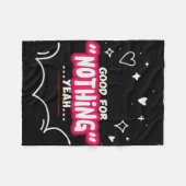 I Am Both Happening and Non-Happening Fleece Deken (Voorkant (Horizontaal))