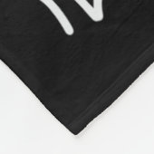 I Am Both Happening and Non-Happening Fleece Deken (Hoek)