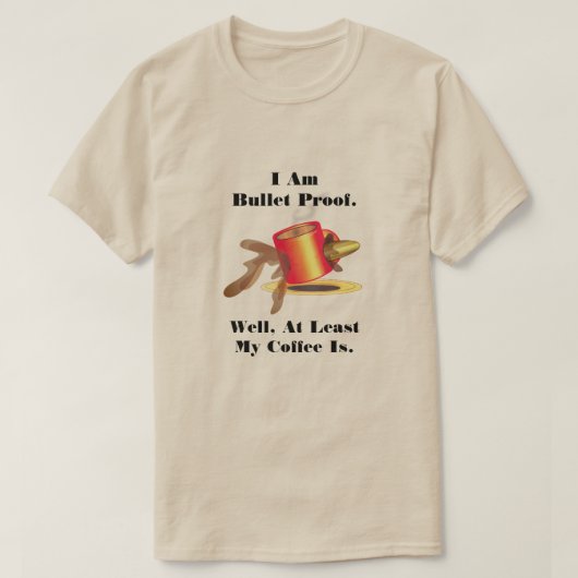I Am Bullet Proof T-shirt (Design voorkant)