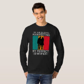 I Am Busy Manifesting My Perfect Wife Relationshi T-shirt (Voorkant volledig)