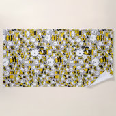 I Am Charlie Brown Pattern Strandlaken (Voorkant)