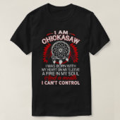 I.Am Chickasaw Native Proud- Native American Pullo T-shirt (Design voorkant)