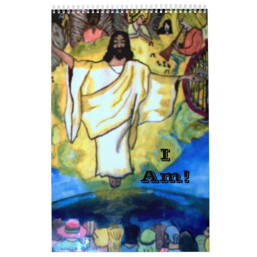 " I AM" CHRISTELIJKE kalender (Hoes)