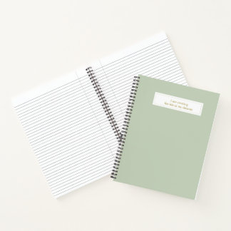 I am creating the life of my dreams notitieboek