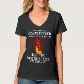 I Am Currently Unsupervised I Know It Freaks Me Ou T-shirt (Voorkant)