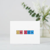 I am Cute Periodic Table Briefkaart (Staand voorkant)