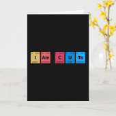 I am Cute Periodic Table Kaart (Gele Bloem)