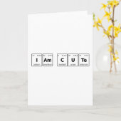 I am Cute Periodic Table Kaart (Gele Bloem)