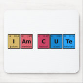 I am Cute Periodic Table Muismat (Voorkant)