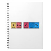I am Cute Periodic Table Notitieboek (Voorkant)