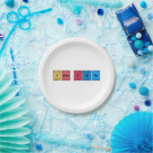 I am Cute Periodic Table Papieren Bordje (Feest)