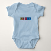 I am Cute Periodic Table Romper (Voorkant)