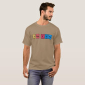 I am Cute Periodic Table T-shirt (Voorkant volledig)