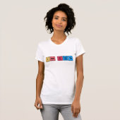 I am Cute Periodic Table T-shirt (Voorkant volledig)