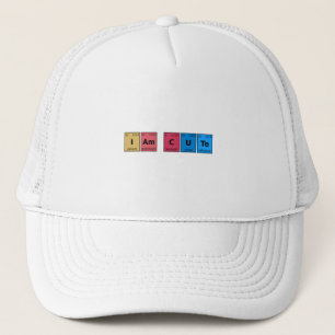 I am Cute Periodic Table Trucker Pet