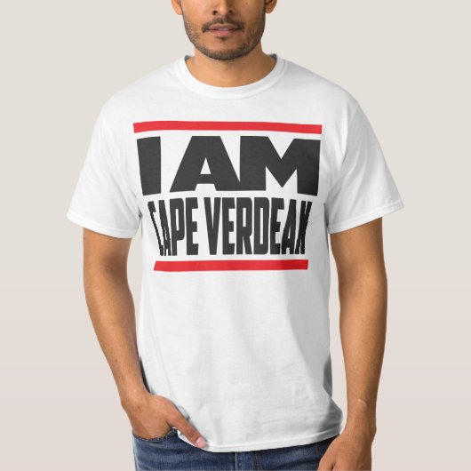 I am CV T-shirt (Voorkant)