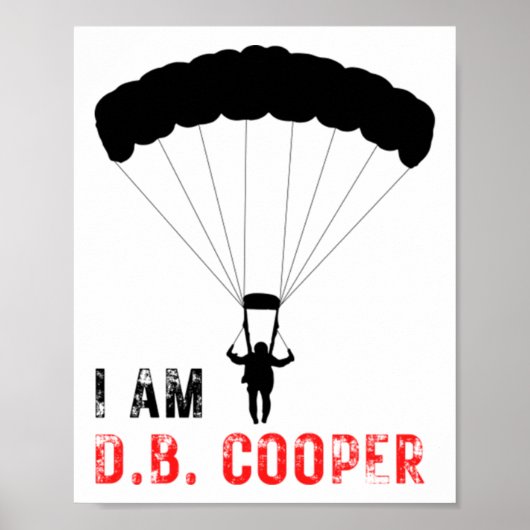 I AM D.B. Cooper Poster (Voorkant)