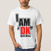 "I AM DK" Drift King T-shirt (Voorkant)