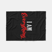 I Am Everything Valentine´s Day Love Couples Fleece Deken (Voorkant (Horizontaal))