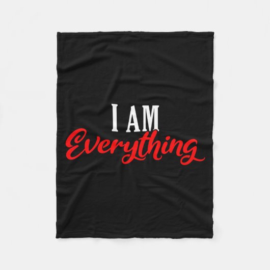 I Am Everything Valentine´s Day Love Couples Fleece Deken (Voorkant)