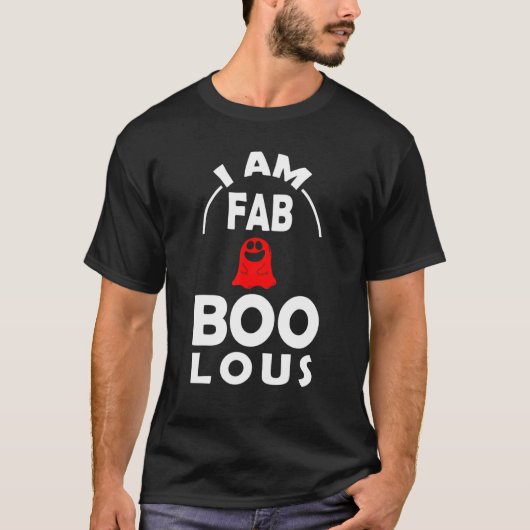I am Fab boo lous Ghost and Ghost T-shirt (Voorkant)