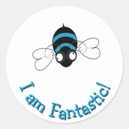 I Am Fantastic Round Sticker