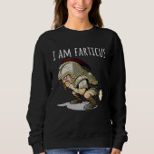 I Am Fartacus Farticus  Fart And Farting Trui (Voorkant)