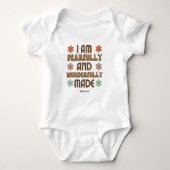 I Am Fearfully And Wonderfully Made Romper (Voorkant)