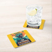 I am from Caledonia, Nieuw-Caledonië, kanak Kartonnen Onderzetters (Insitu)