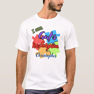 "I Am God's Masterpiece" gepersonaliseerd T-shirt