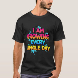 I Am Growing Every Single Day T-shirt