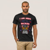 I am here beerce you broke something, electrician t-shirt (Voorkant volledig)