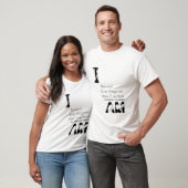I, AM, juli augustusseptemberoktobernovember T-shirt (Unisex)