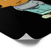 I Am Just A Chill Guy beroemd gemaakt door Funny C Poster (Hoek)