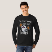 I Am Just Here For The Boos Halloween Costume T-shirt (Voorkant volledig)