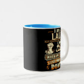 I Am Lau. I Don't Stop When I'm Tired Tweekleurige Koffiemok (Voorkant rechts)