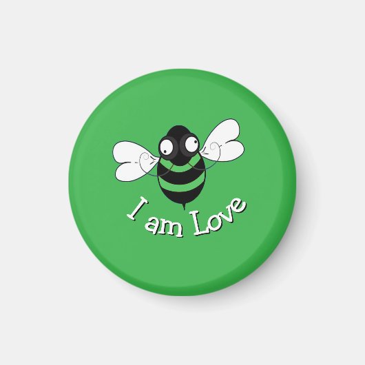 I Am Love Bee Magnet (Voorkant)