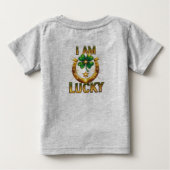I Am Lucky - Bold Symbolisch T-Shirt Design (Achterkant)