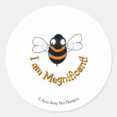 I Am Magnificent Sticker (Voorkant)