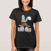 I am Mamma Bunny Easter Day Egg Women T-shirt (Voorkant)